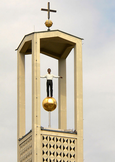 Stephan Balkenhol Mann im Turm