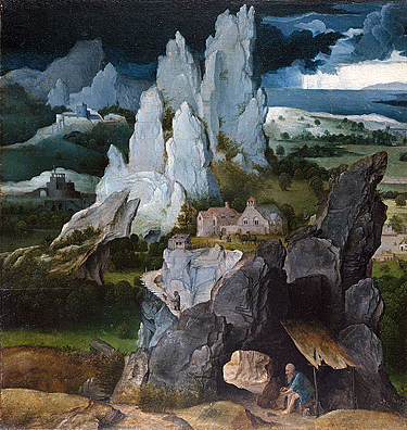 Joachim Patinir Heiliger Hieronymus in Felslandschaft